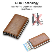 2023 Rfid Wallets For AirTag Men Women Wallets Money Bags PU Leather Card Holder Wallet For Apple Air Tag Purses Smart Wallet