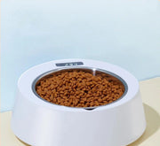 Pet Weighing And Anti-overturning Dog Food Bowl