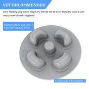 Pet Weighing And Anti-overturning Dog Food Bowl