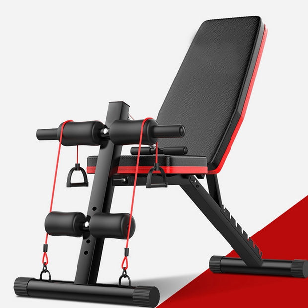 Flat Bench Fly Weight Press Fitness Rope