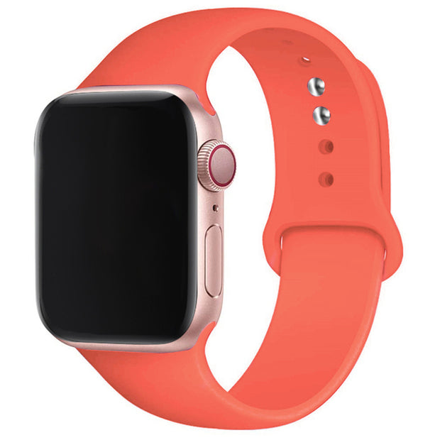 Silicone strap For Apple Watch band 44mm 45mm 42mm iWatch 40mm 38mm 41mm correa watchband bracelet apple watch
